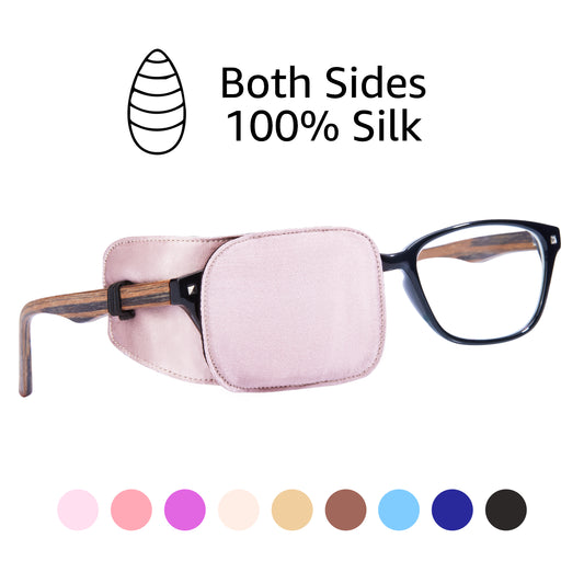 eye patch, Astropic eye patch, kids eye patch, adult eye patch, silk eye patch, eye patch for adults, eye patch for glasses, eye patch for lazy eye, amblyopia, double vision, cross eye, dusty rose, pink