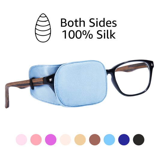 eye patch, Astropic eye patch, kids eye patch, silk eye patch, eye patch for adults, eye patch for glasses, eye patch for double vision, cross eye, sky blue